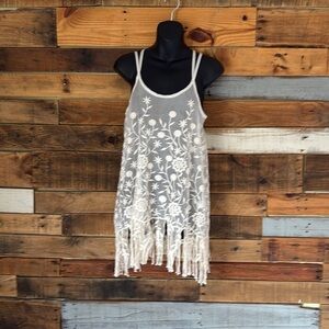 NWT Yoana Baraschi sheer embroidered Top